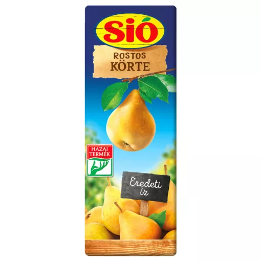 Sió suc natural de pere cu pulpă - 1 litru