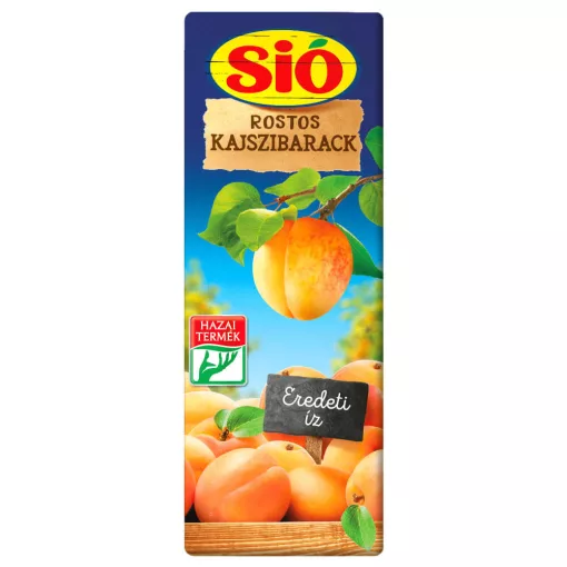 Sió suc natural de caise cu pulpă - 1 litru