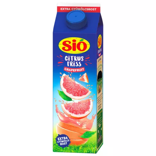 Sio suc natural de grapefruit cu pulpă  - 1 litru