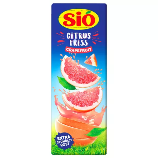 Sio suc natural de grapefruit cu pulpă  - 1 litru