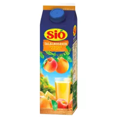 Sió suc de fructe cu pulpă piersici-portocale- 1 litru