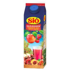 Sió suc de fructe piersici-mere-vișine-zmeură cu pulpă- 1 litru   Sió suc de fructe piersici-mere-vișine-zmeură cu pulpă- 1 litru