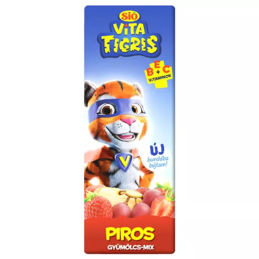 Sió Vitatigris suc de fructe roșii - 0,2 litri