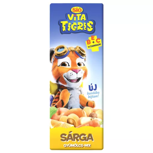 Sió Vitatigris suc de fructe galbenă - 0,2 litri