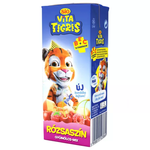 Sió Vitatigris suc de fructe roz - 0,2 litri