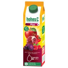 HohesC Plus Vas Alma-fekete répa-paradicsom-málna-gránátalma - 1 liter   HohesC Plus Vas Alma-fekete répa-paradicsom-málna-gránátalma - 1 liter