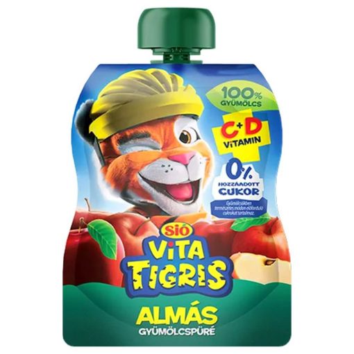 Sió Vitatigris piure de fructe cu pere - 90 g