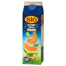Sio suc natural de lime-lămâie cu pulpă - 1 litru