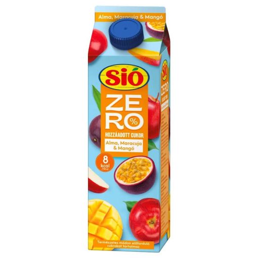 Sió Zero suc de fructe vișine-prune-mere - 1 litru
