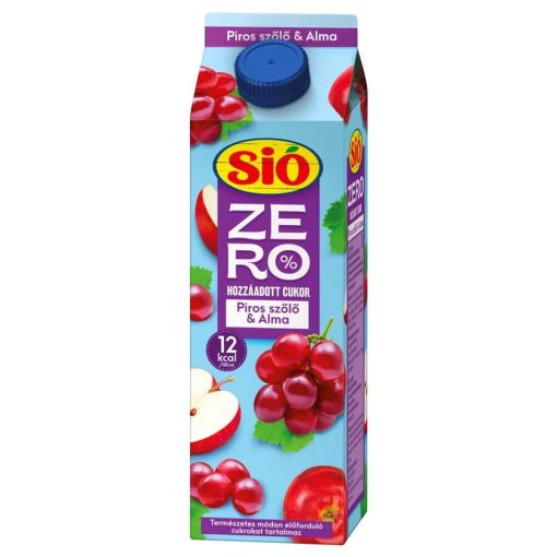 Sió Zero suc de fructe vișine-prune-mere - 1 litru