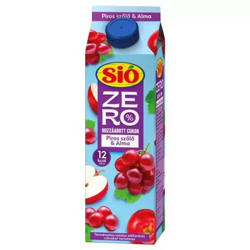 Sió Zero suc de fructe vișine-prune-mere - 1 litru