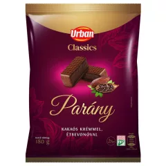   Urban Classics, Napolitane umplute cu cremă de cacao și acoperite cu glazură, 180g