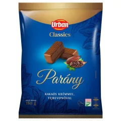   Urban Classics, Napolitane umplute cu cremă de cacao, glazurate cu ciocolată 180g