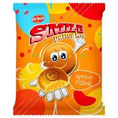   Urban Smile, Clătite americane cu umplutură de caise, 50 g 